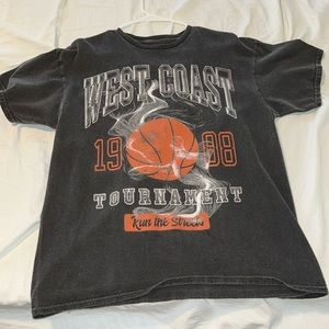 Black Graphic T shirt